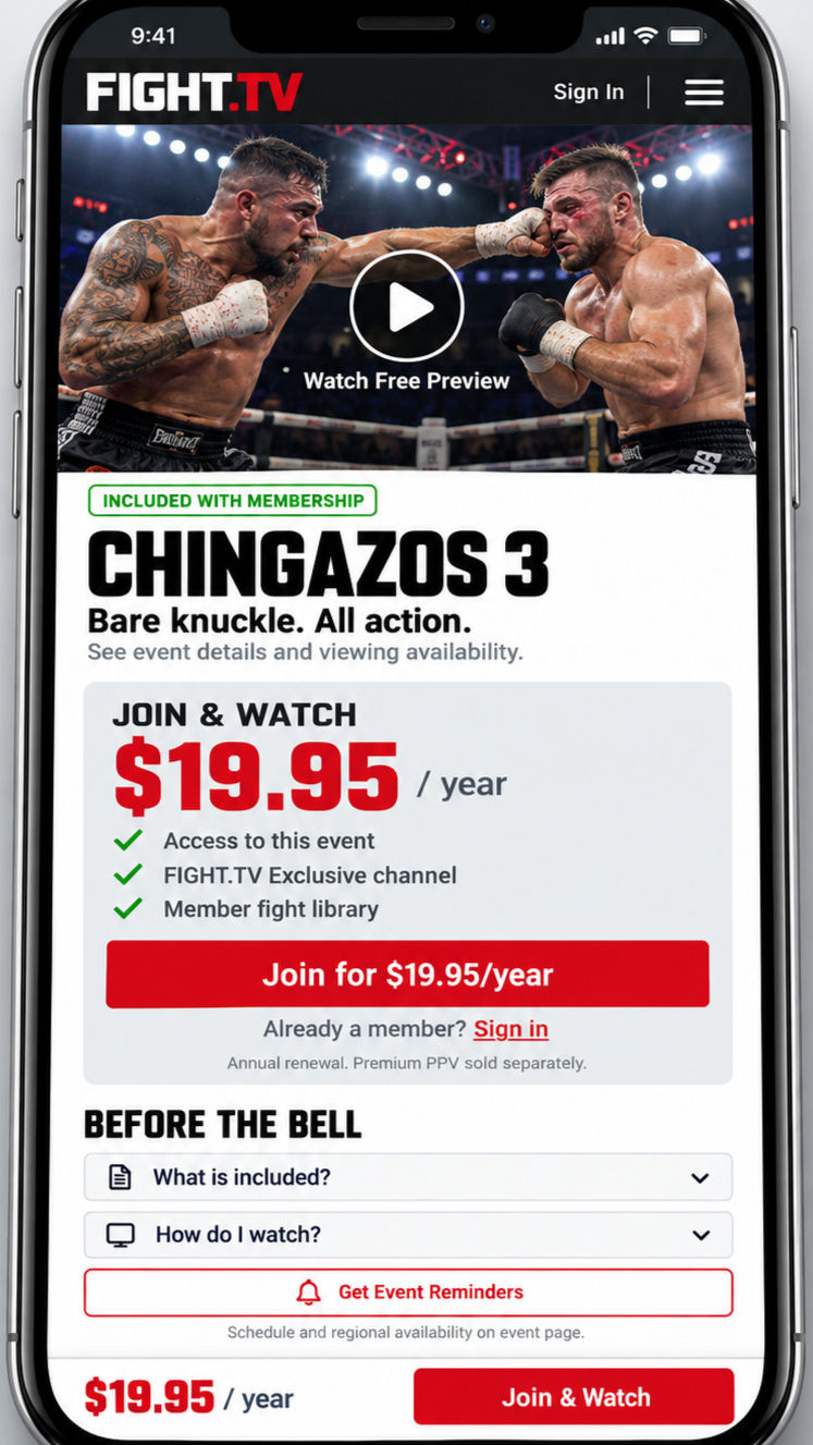 CHINGAZOS 3: 18 Bouts. 3 Title Fights. Streaming Live Nov 14 on FIGHT.TV