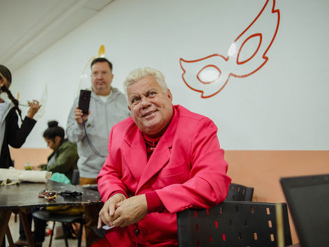 Reitor da Universidade do Carnaval de Maricá, Milton Cunha, visita equipamentos de cultura da cidade