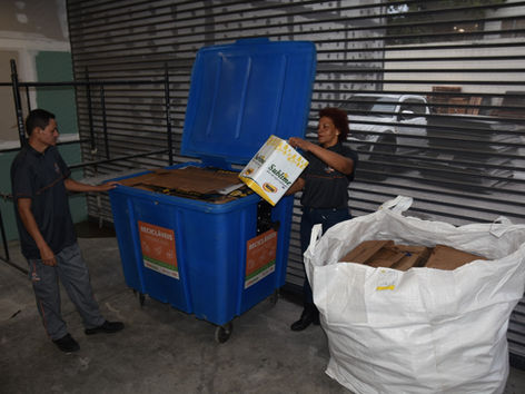 Clin amplia projeto de coleta seletiva em Niterói