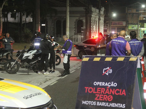 Tolerância Zero em São Gonçalo tira de circulação motos barulhentas