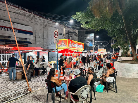 Novo polo gastronômico movimenta o Centro de Itaboraí