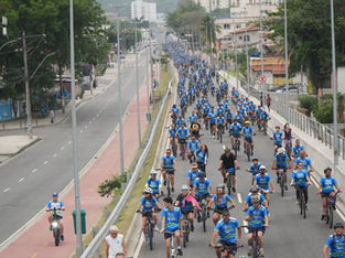2º Passeio Ciclístico do MUVI reúne gonçalenses em manhã de esporte e lazer