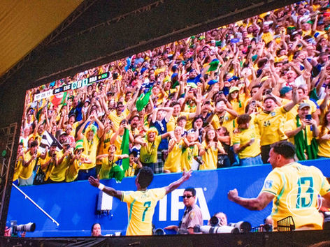 Ita Fan Fest transmite num telão de LED, Brasil x Noruega neste domingo no Centro