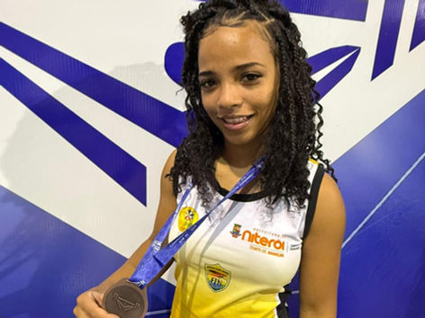 Atleta do Pesc Niterói conquista medalha nacional 