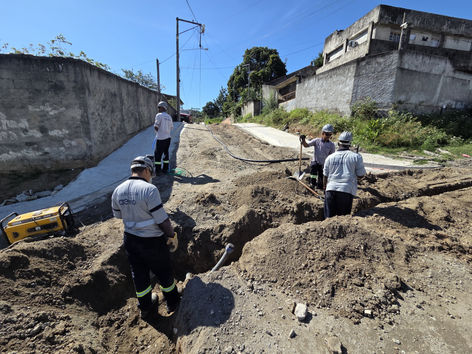 Nova rede de abastecimento levará água tratada para Sacramento, em São Gonçalo