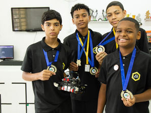 Estudantes da Rede de Niterói conquistam 1º lugar na Olimpíada Brasileira de Robótica