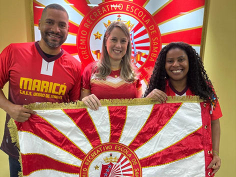 Beth Bejani é a nova coreógrafa do 1º casal da União de Maricá para o Carnaval 2026