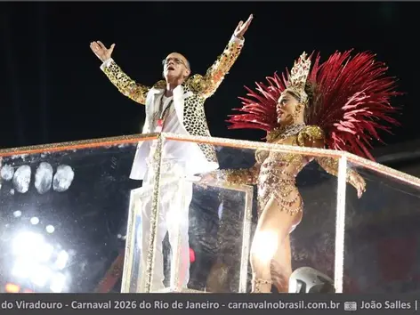Viradouro conquista Estandarte de Ouro como melhor escola