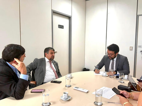 Sem data para iniciar a obra, Porto de Maricá é destaque na agenda do prefeito em Brasília