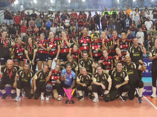 SESC-RJ Flamengo conquista Copa Supervôlei Feminino na Arena Niterói