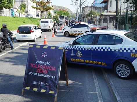 Operação Tolerância Zero tira motos barulhentas das ruas de São Gonçalo