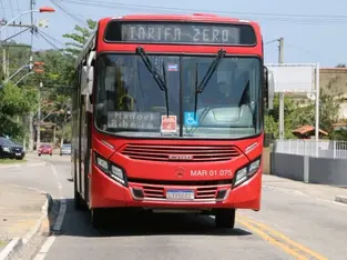 Vermelhinhos Tarifa Zero vão circular em Maricá com mesmos intervalos dos dias úteis