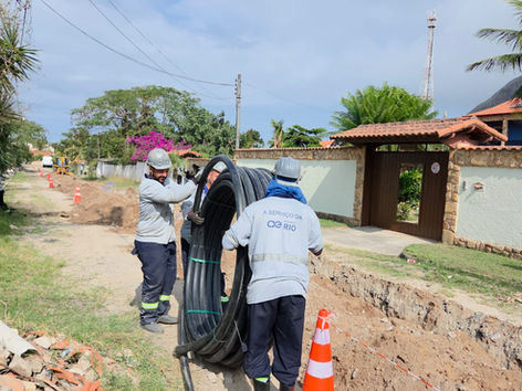 Água tratada chega ao bairro Morada das Águias em Maricá