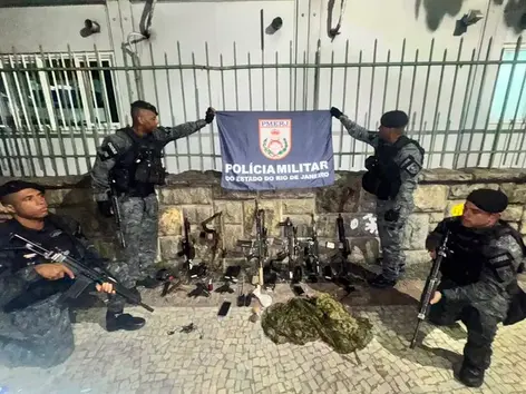 Tiroteio no Rio termina com PM e quatro bandidos mortos, além de feridos