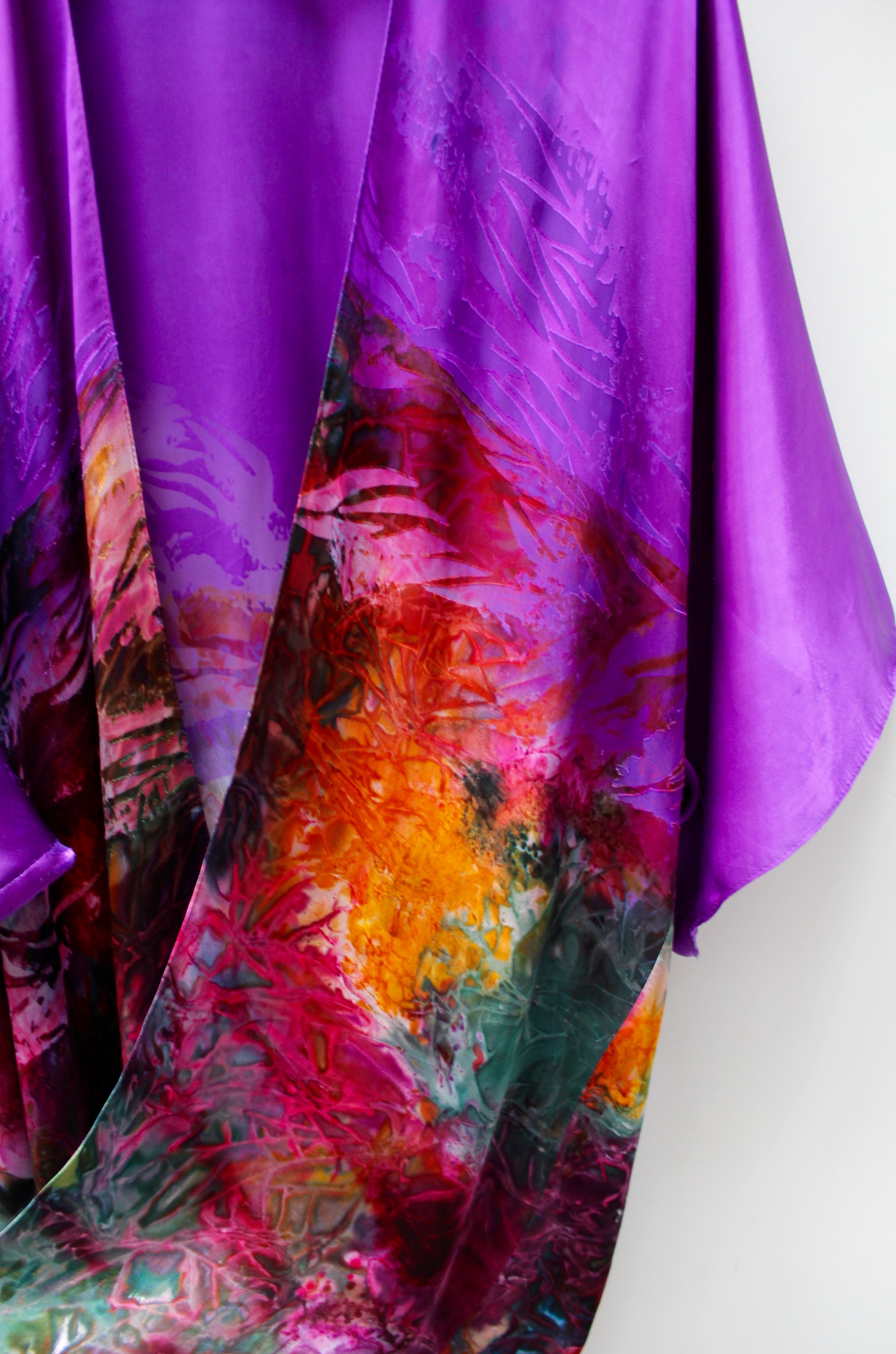 Hand Printed Luxury Silk