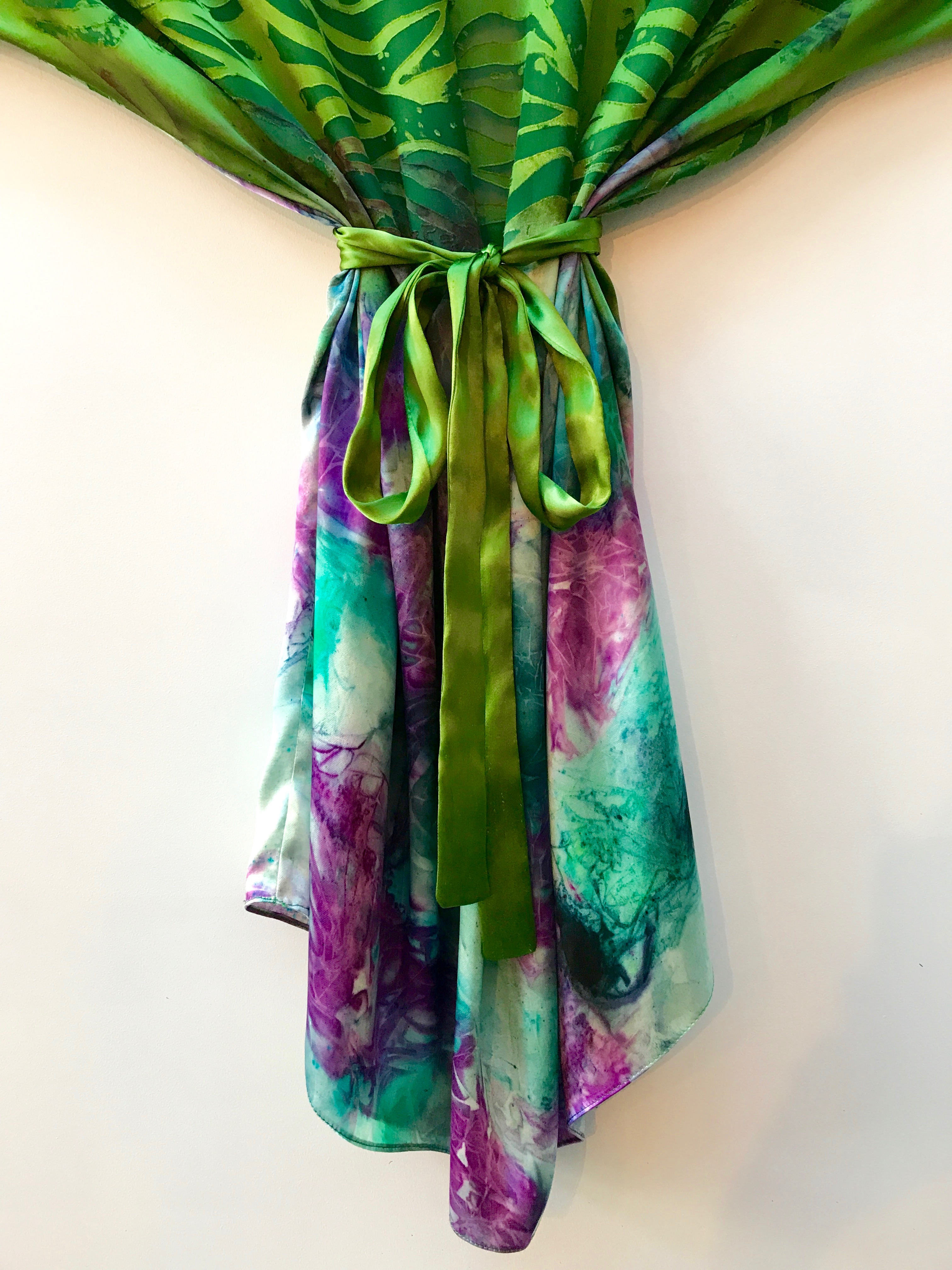 Hand Printed Luxury Silk