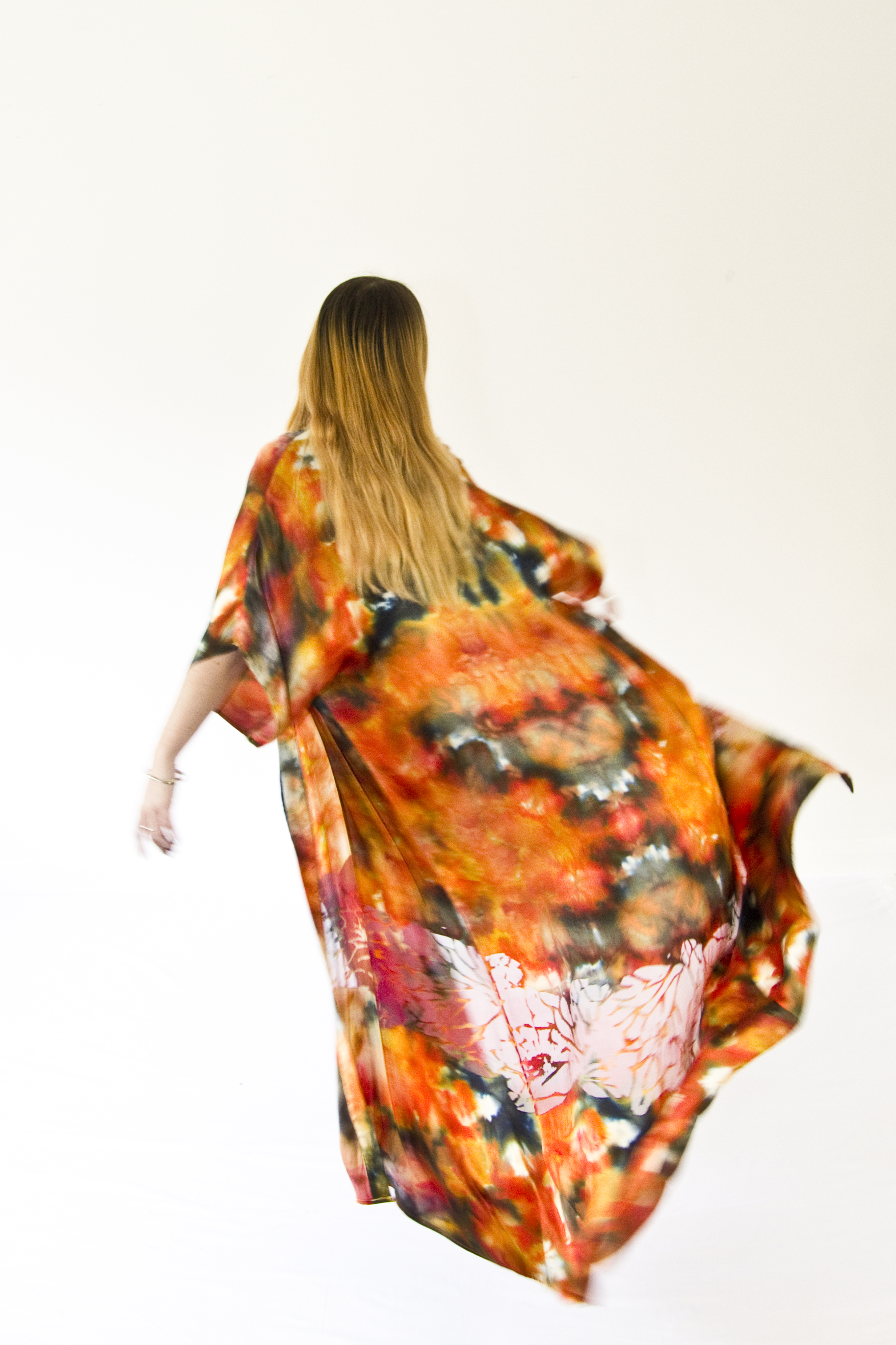 Hand Printed Robe
