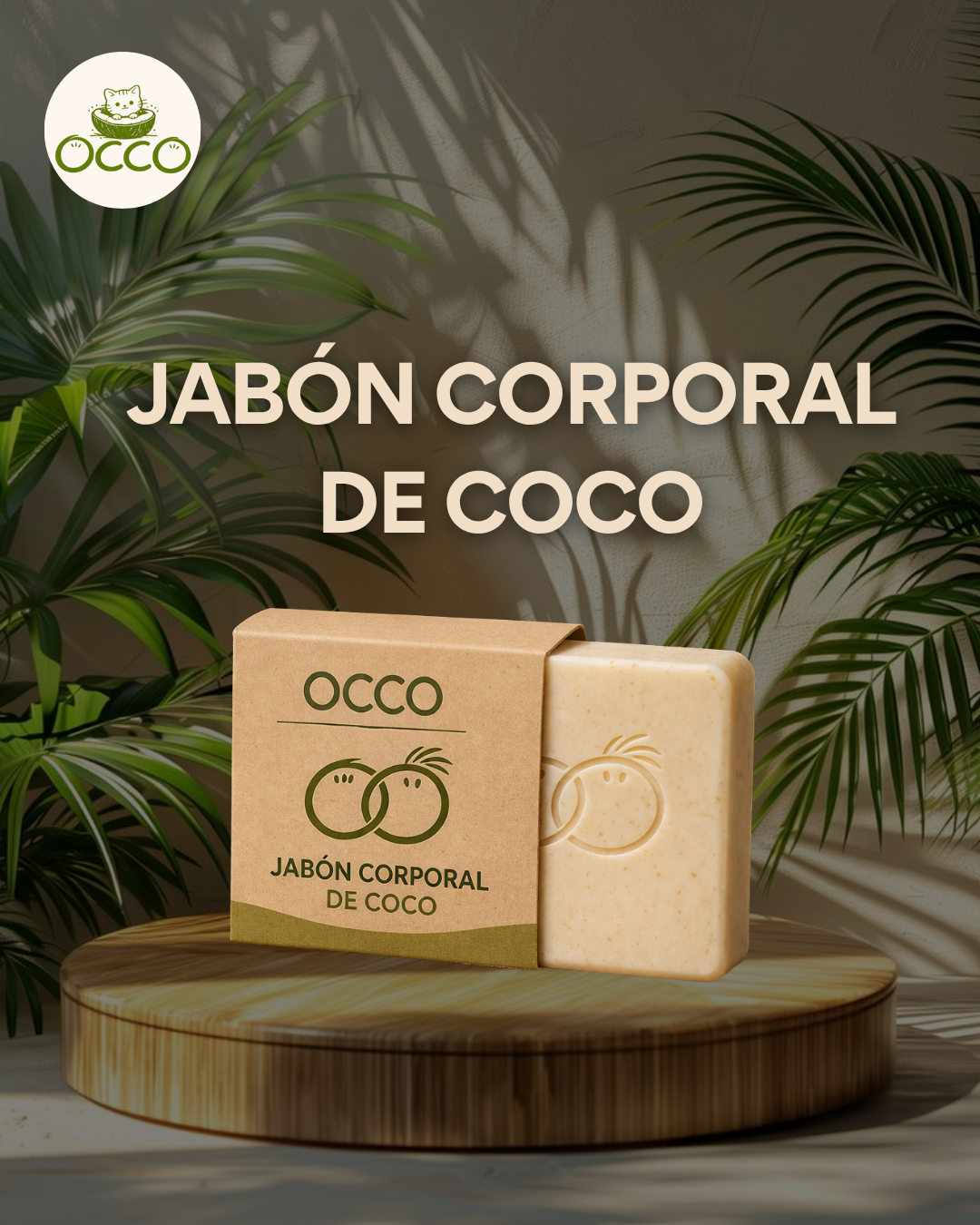 Jabón Artesanal Coco