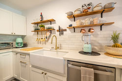 Leeven's Home vacation rental Kona Hawaii - kitchen view