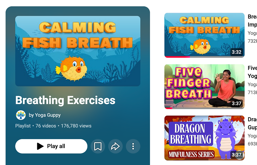 Breathing exercises