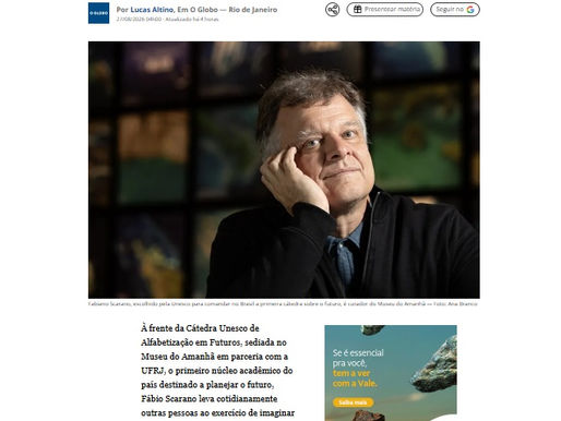 ‘PARA QUE FUTUROS MELHORES ACONTEÇAM, PRECISAMOS IMAGINÁ-LOS’ diz Fábio Scarano