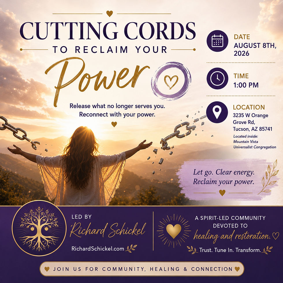 Cutting Cords To Reclaim Your Power- 8/8/26