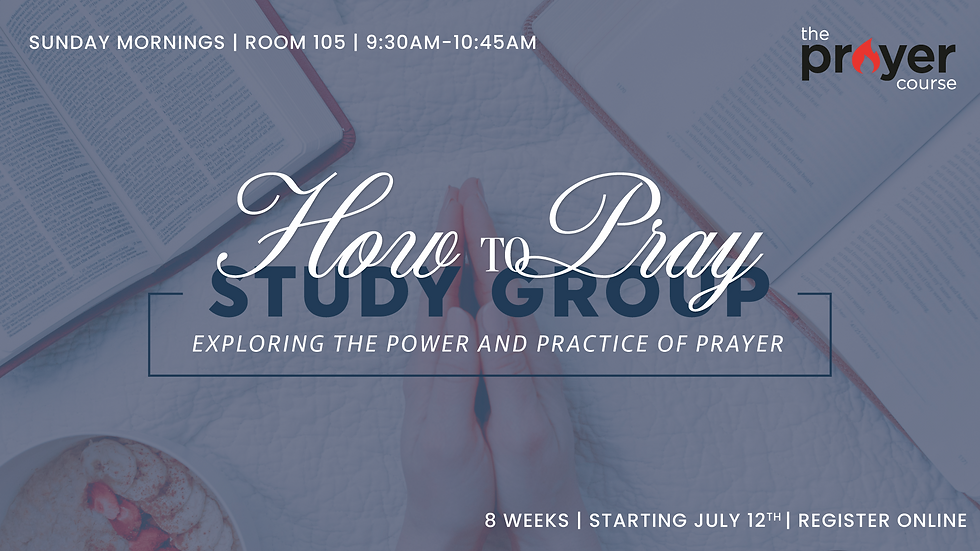 How To Pray Prayer Course