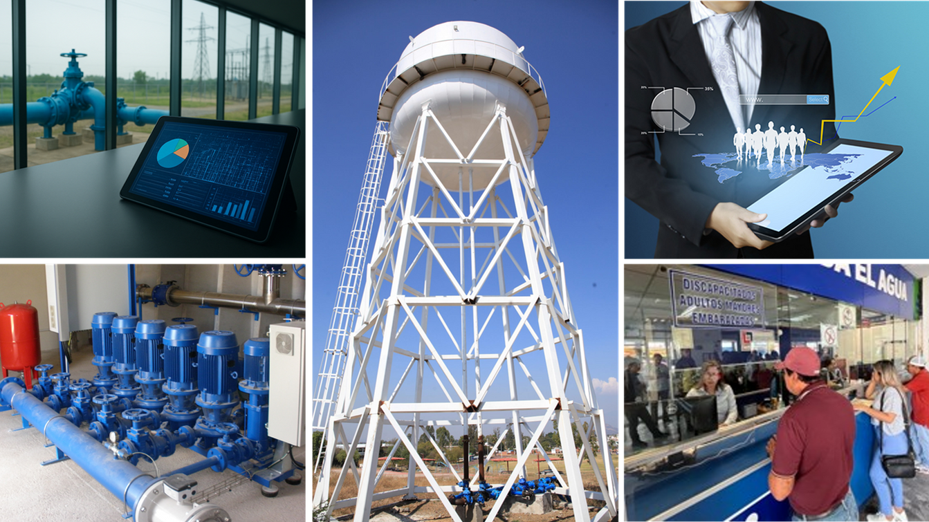 Estudios de Eficiencia en Operación Hidráulica, Energética y Comercial.