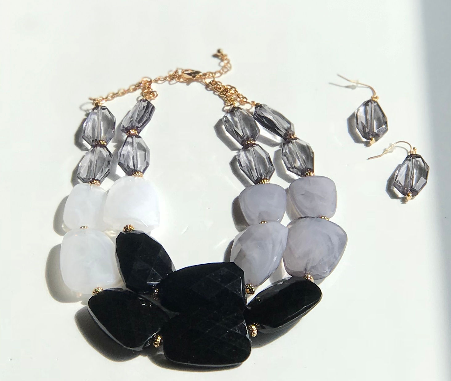 Black & Gray Acrylic Set