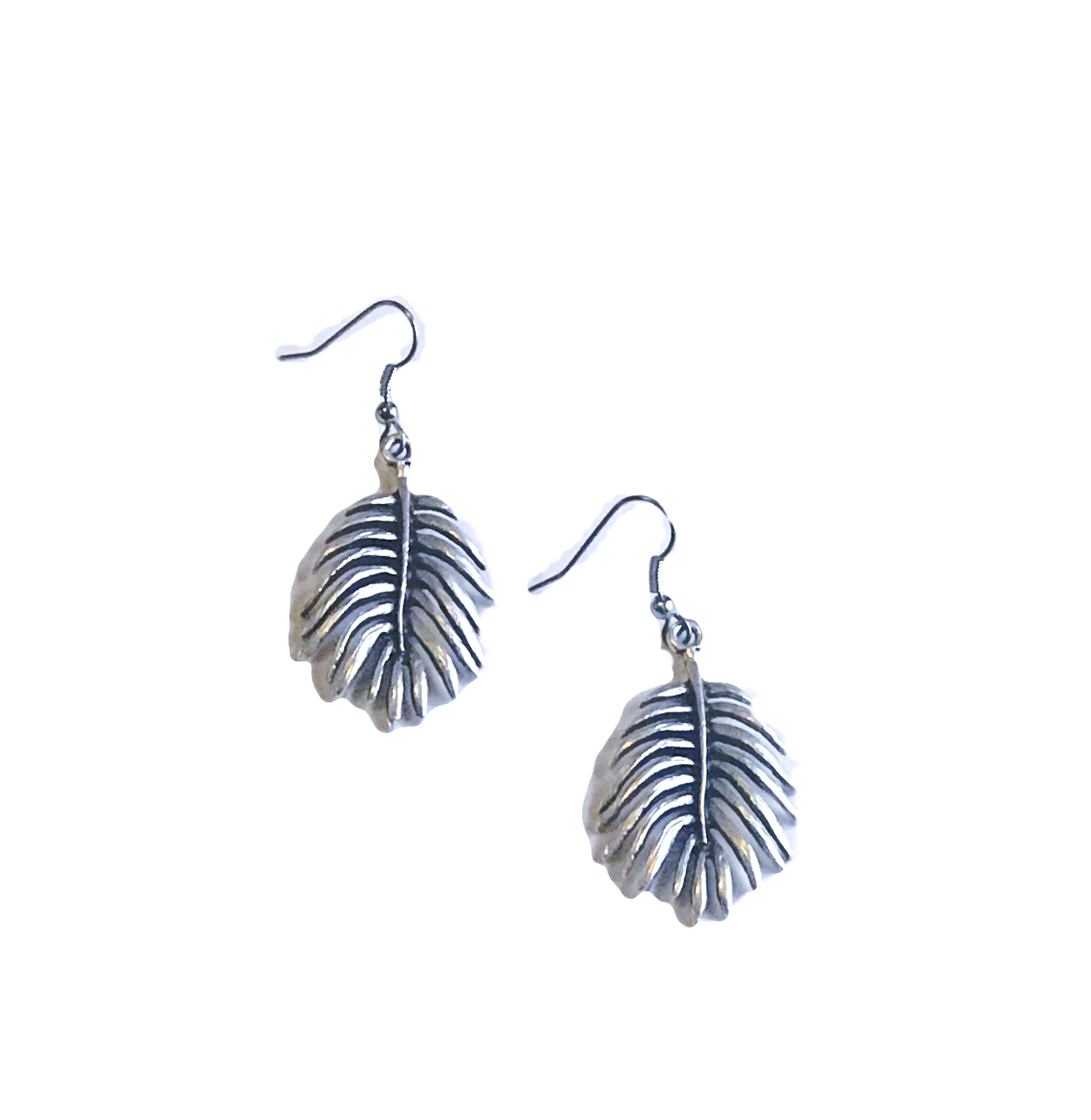 Monstera Leaf Earrings 