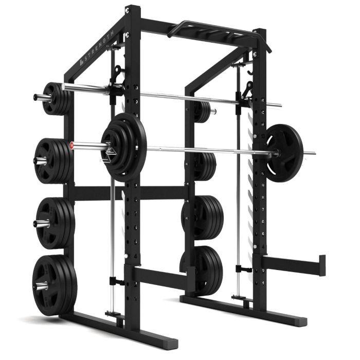 Binom Strength BS17 Multipower Rack Squats und Pull-ups