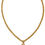 Thumbnail: GROSSE LARGE STARFISH PEARL PENDANT WITH GOLD TONE ROPE CHAIN