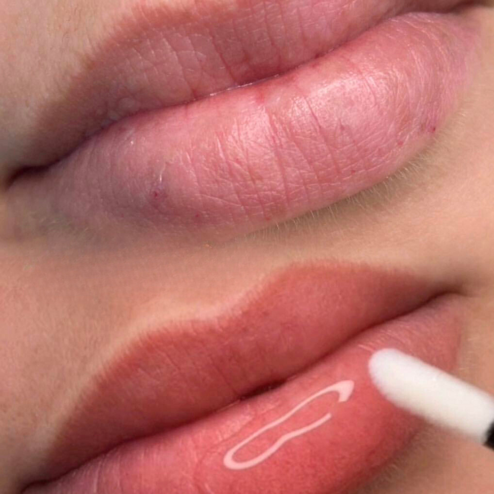 Image of lip blush by Claire Maree Cosmetic Tattoo Artistry