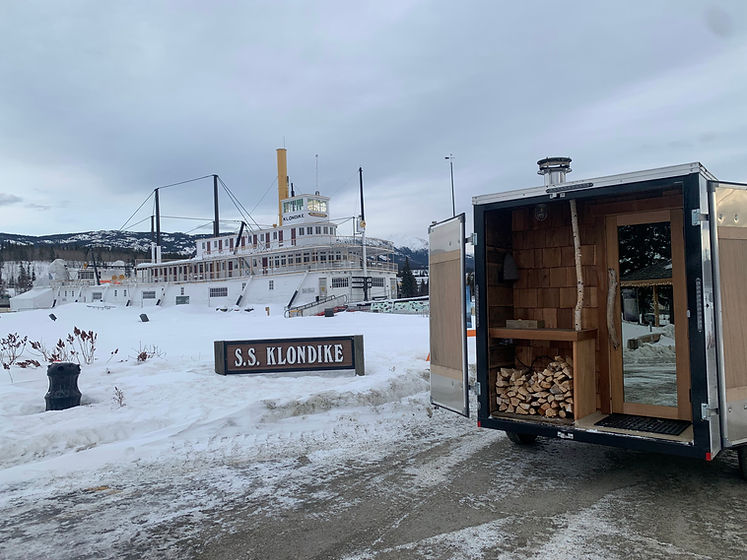 Sauna at S.S. Klondike
