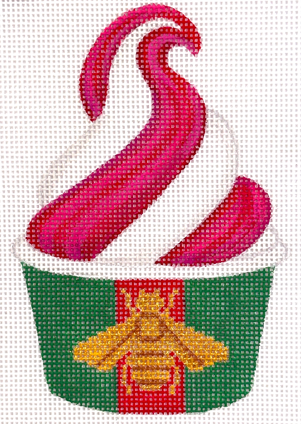 Designer dessert mini - Gucci raspberry swirl soft serve