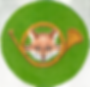 Hunting fox coaster/magnet insert