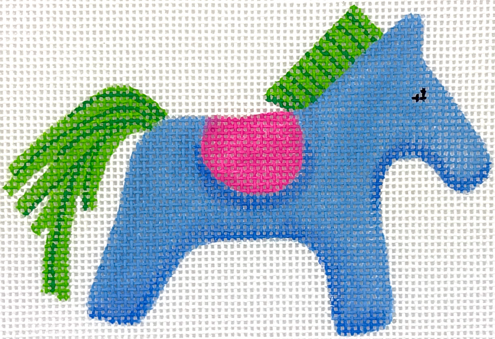 Hermès inspired saddled horse bag charm/ornament