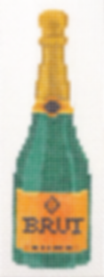 Mini/bag charm - Veuve Cliquot bottle