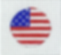American flag bag charm