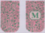 Hawaiian floral glasses case