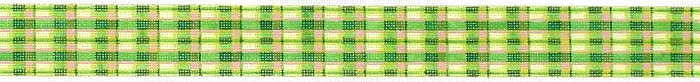 Belt - madras greens, lime & pink