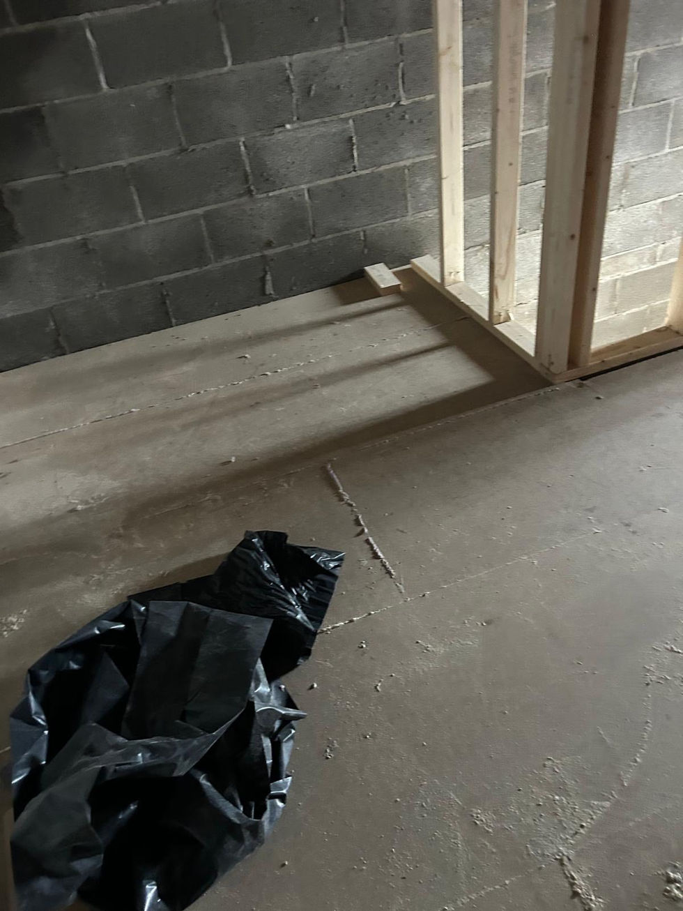 stud walls built in new build properties