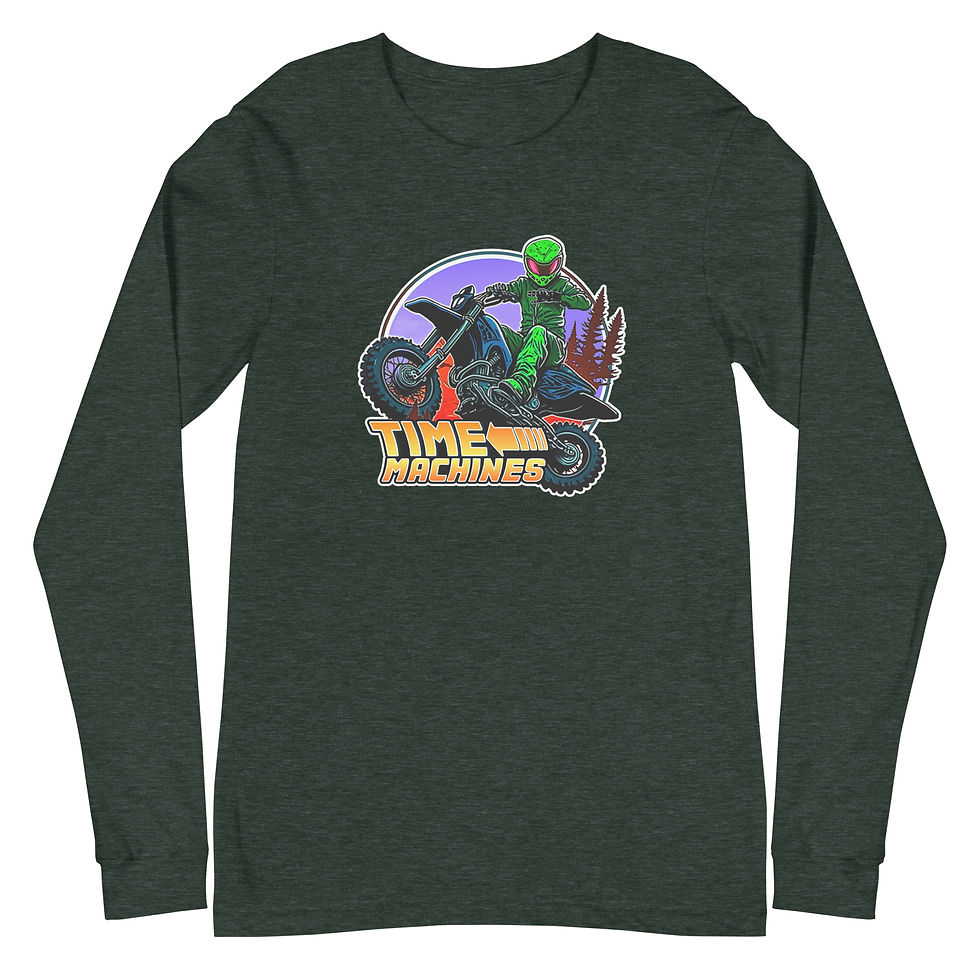 Thumbnail: Alien Dirtbike Long Sleeve Tee