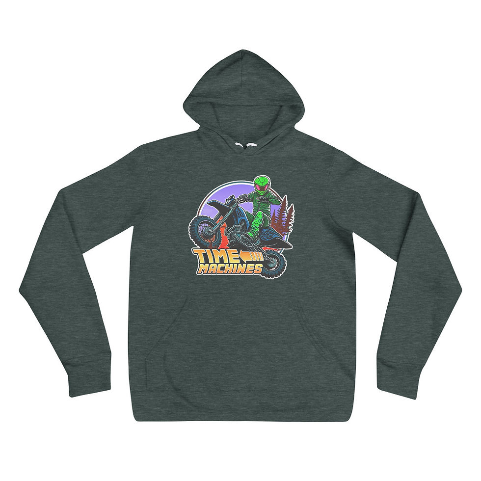 Thumbnail: 2X Alien Dirtbike hoodie