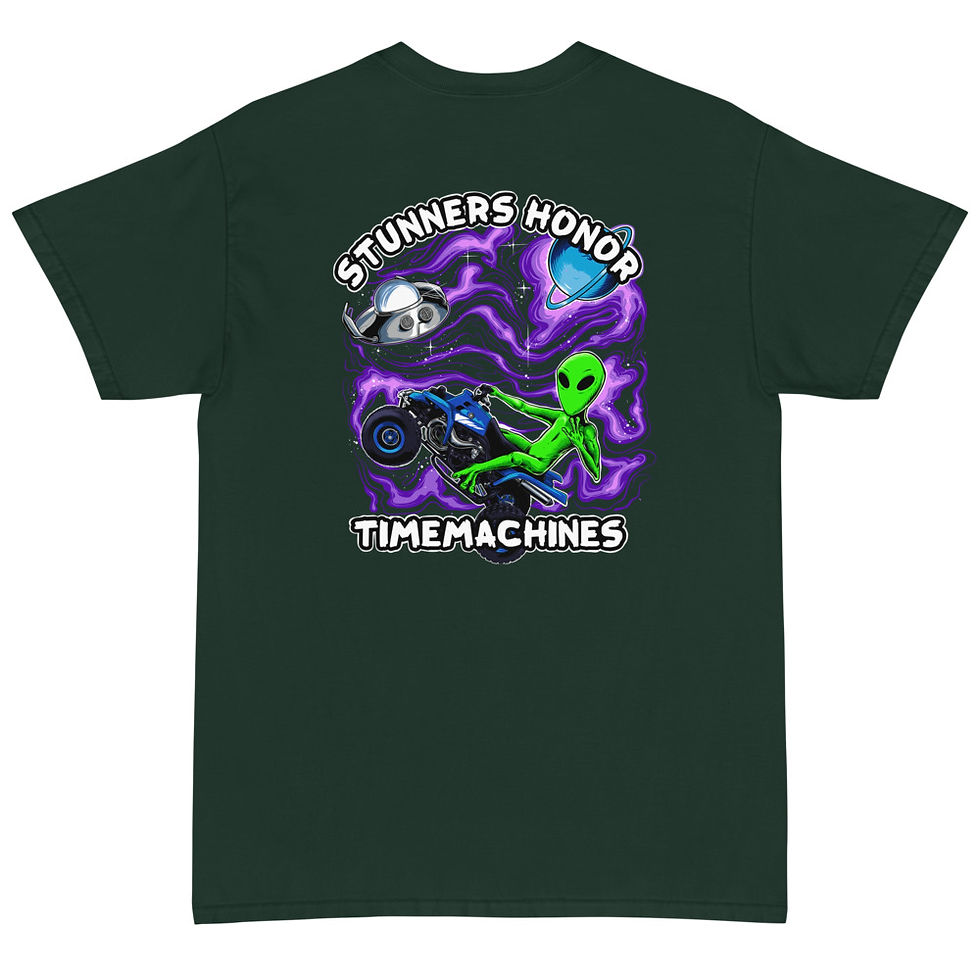 Thumbnail: 4X-5X Double-Sided TM Stunners Honor Alien Banshee Short Tee