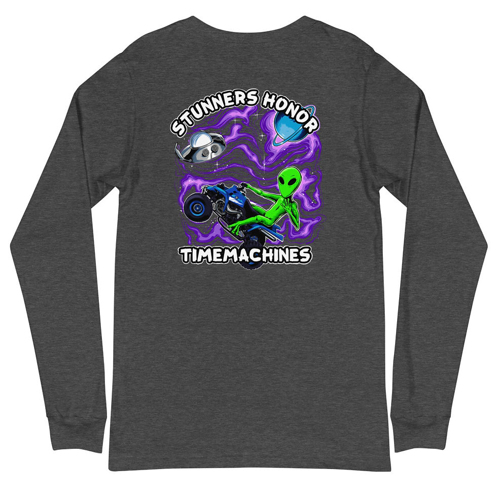 Thumbnail: Double-Sided TM Stunners Honor Alien Banshee Long Sleeve Tee