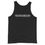 Thumbnail: TimeMachines White Outline Logo Tank
