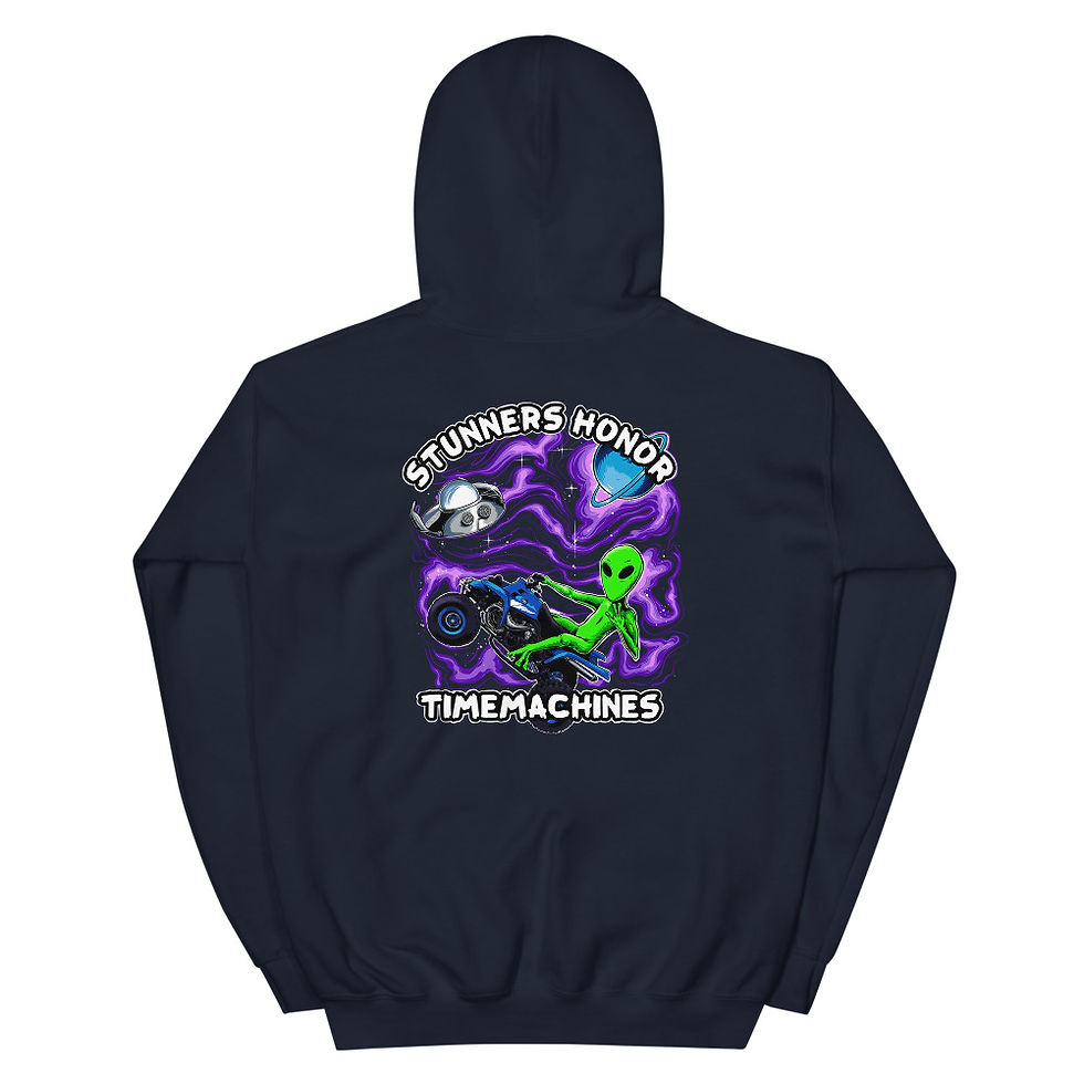 Thumbnail: 3X-5X Double-Sided TM Stunners Honor Alien Banshee Hoodie