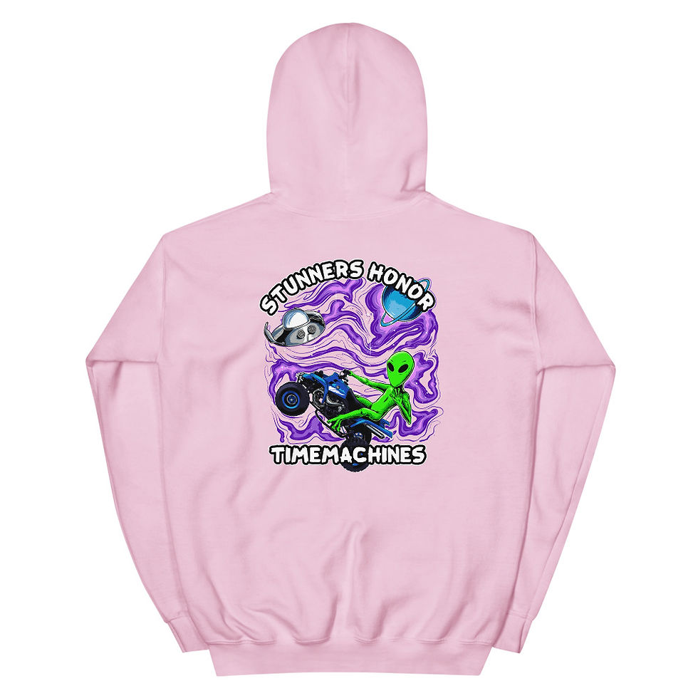 Thumbnail: 3X-5X Double-Sided TM Stunners Honor Alien Banshee Hoodie