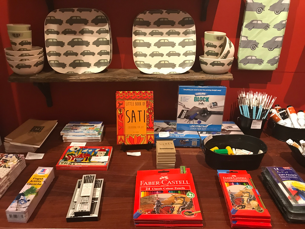 Art supplies and more